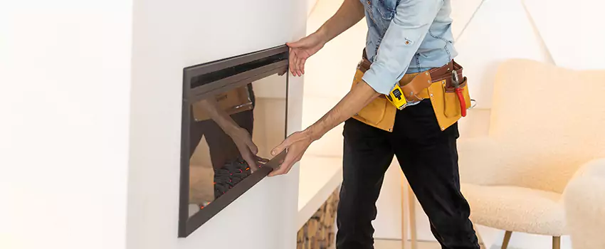 Metal Fireplace Installation in Reno, Nevada