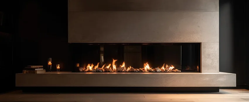 Gas Fireplace Ember Bed Design Services in Reno, Nevada