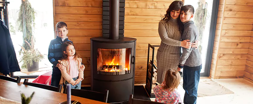 Morso Cast Iron Fireplace Insert Installation in Reno, Nevada