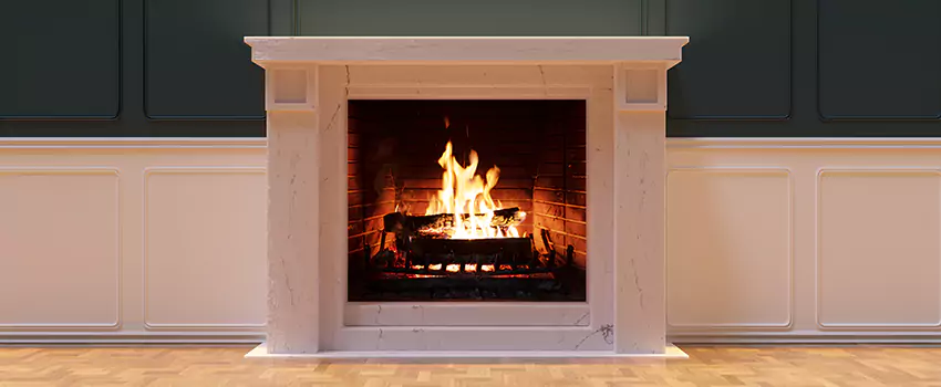 Open Flame Wood-Burning Fireplace Installation Services in Reno, Nevada