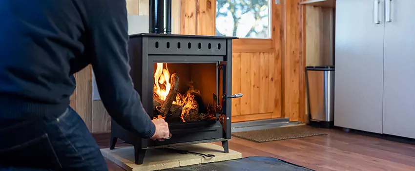 Open Hearth Wood Fireplace Installation in Reno, NV